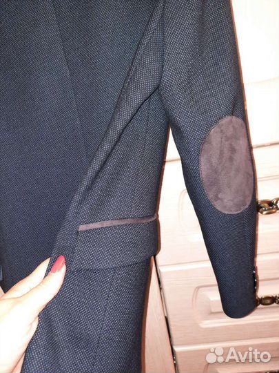 Пиджак школьный для мальчика 128