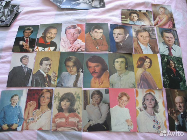 Открытки актеры советского и зарубеж. кино