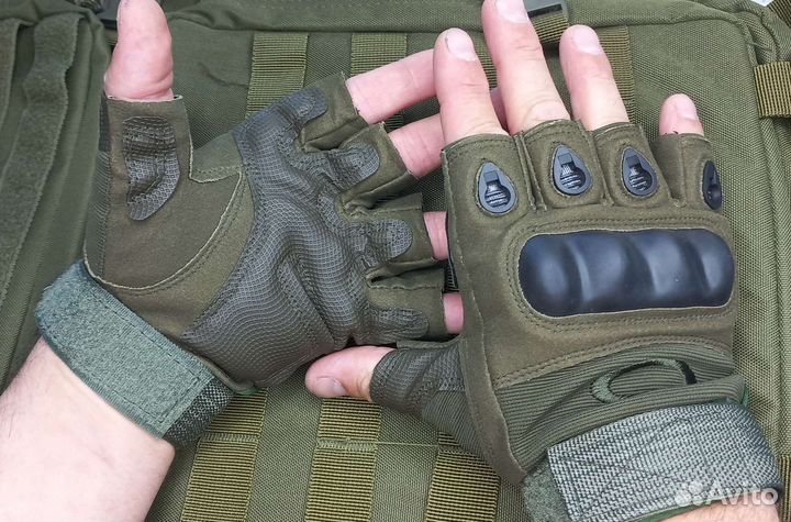 Перчатки беспалые