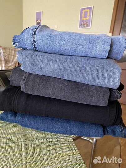 Джинсы, 5 пар, за одну стоимость