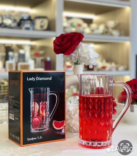 Графин 1,2л Lady Daimond Repast