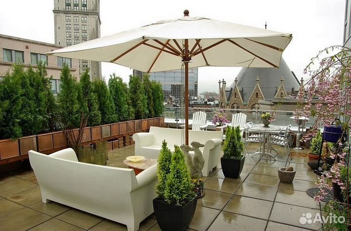 Зонт для дачи. Зонт уличный