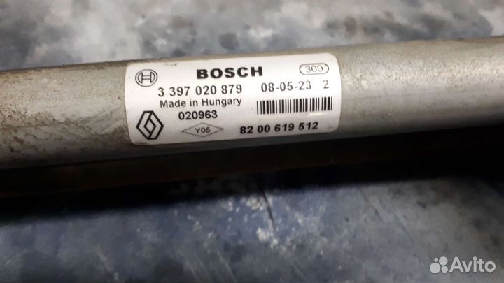 Трапеция дворников renault logan