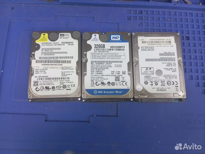 Жесткие диски для ноутбука