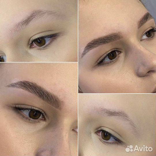 Брови, ресницы