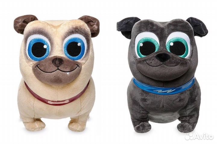 Бинго и Ролли дружные мопсы disney игрушки