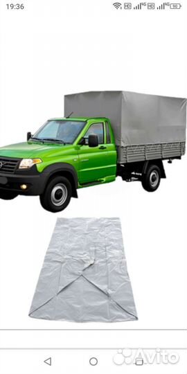 Тент с каркасом УАЗ профи