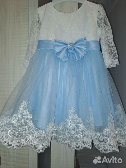 Платье для девочки 86-92