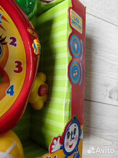 Развивающие игрушки обучающие часы
