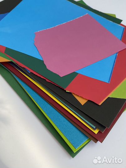 Цветной картон