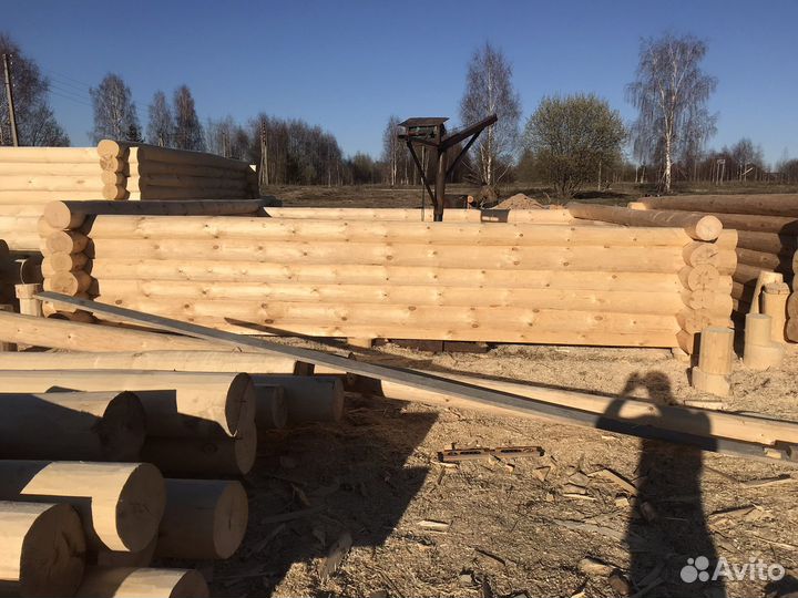 Срубы из сосны