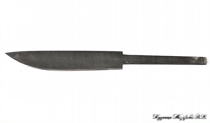 Клинок Якут 2 дамаск