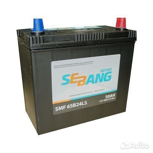 Автомобильный Аккумулятор Sebang 50 Ач