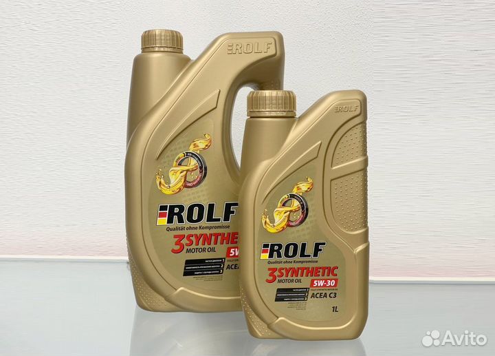 Масло моторное rolf 3synthetic SAE 5W-30 С3 1 л