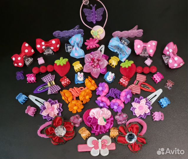 Набор резиночек и заколок