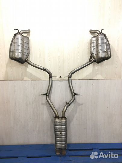 Глушитель в сборе Mercedes Benz E240 W211 M112.913