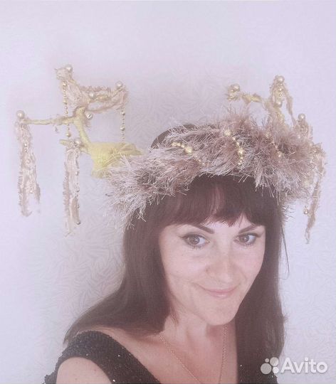 Венок-корона для мероприятий и фотосессий