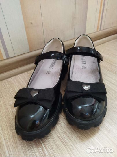 Туфли школьные 37 размер