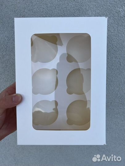 Кондитерские коробки для капкейков