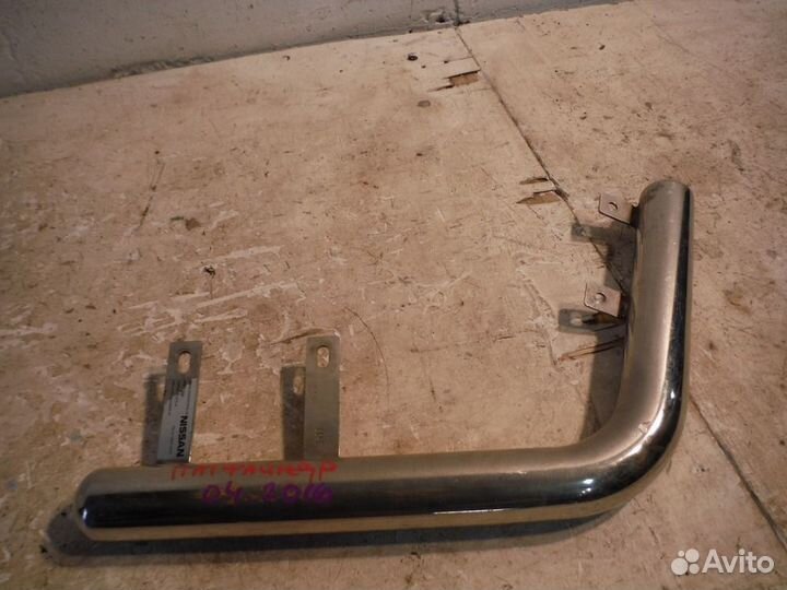 Уголок задний (обвес) защита Nissan Pathfinder 201