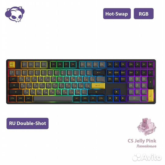 Кейкапы Akko PBT Double shot ASA Profile