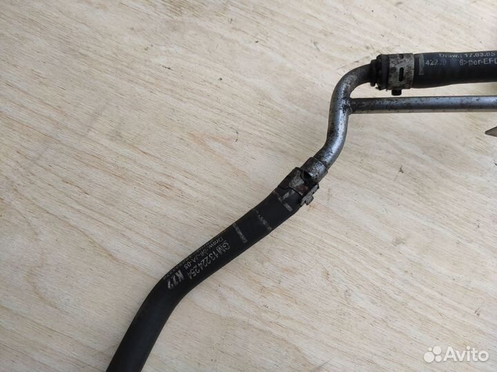 Трубка дегазация Z20LEH Z20LER Opel Astra H Zafira