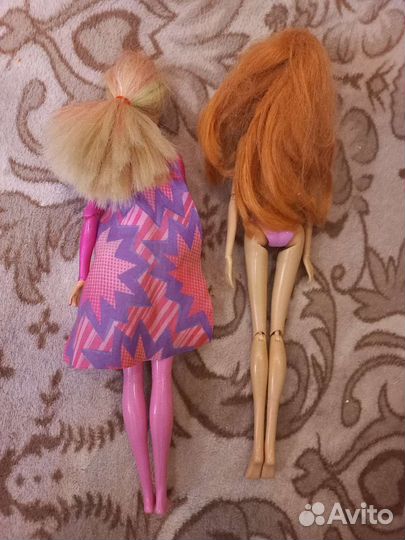 Куклы Winx и Barbie
