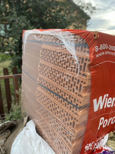 Блок поротерм 38 перегородочный