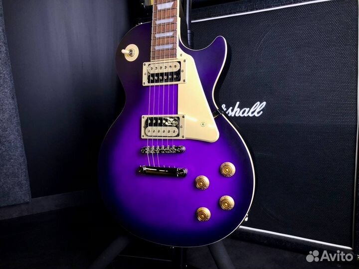Epiphone LES paul classic worn purple