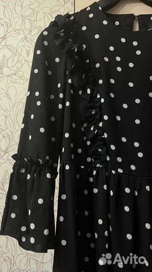 Платье в горох