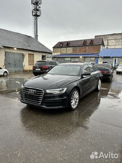 Бампер s line audi a6 c7