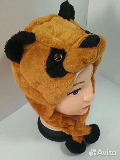 Шапки карнавальные Заяц Медведь