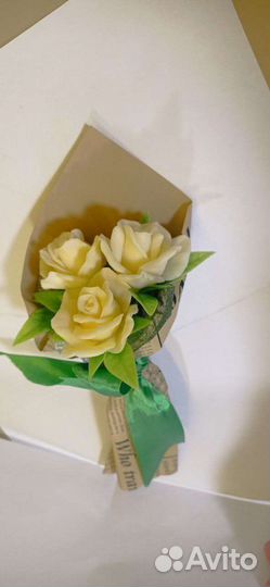 Букет цветов из мыла