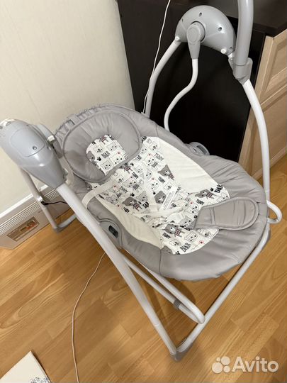 Качели для новорожденных indigo