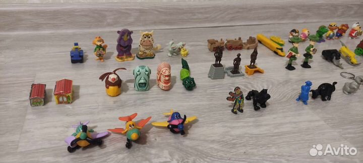 Игрушки из киндера 90х, томбола