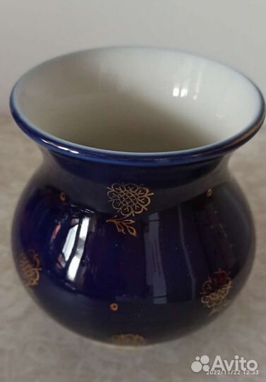 Фарфоровая вазочка СССР, лфз, 60-года