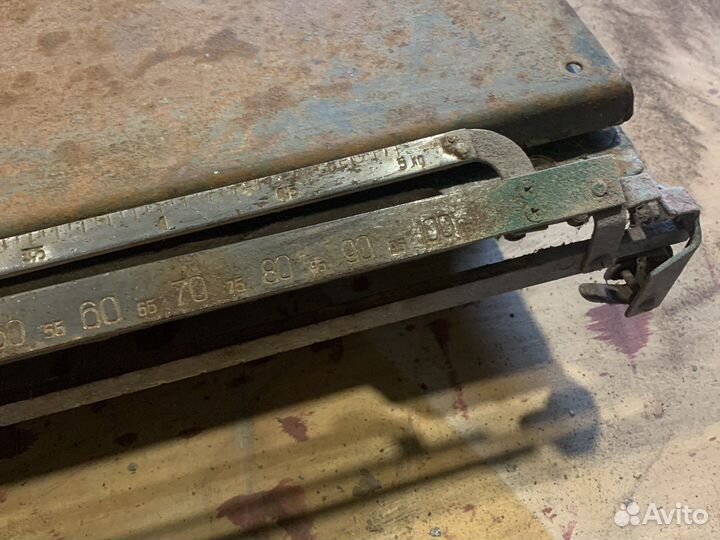 Весы напольные механические бу