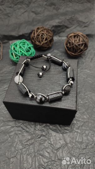 Браслет с Шерлом и Агатом