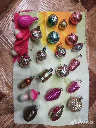 Елочные игрушки СССР