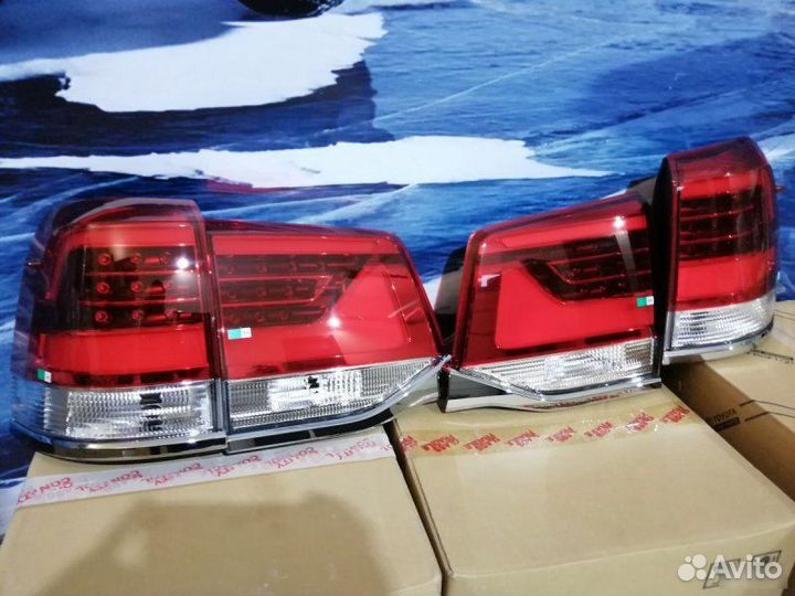 Фонари Toyota Land Cruiser 200