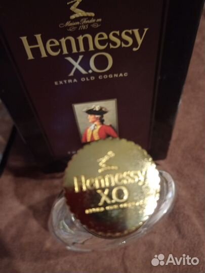 Бутылка Hennessy XO пустая 0.7л