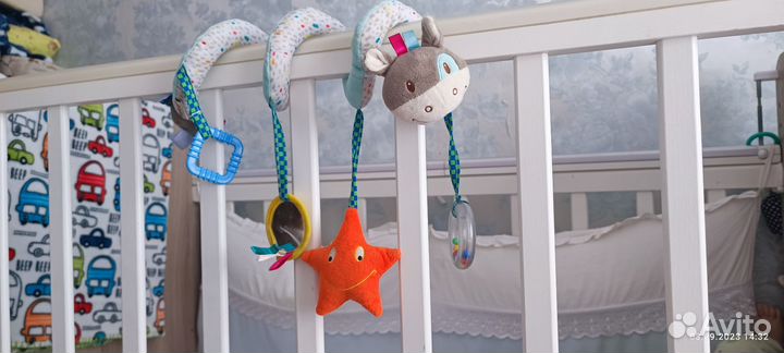 Игрушки погремушки мягкие
