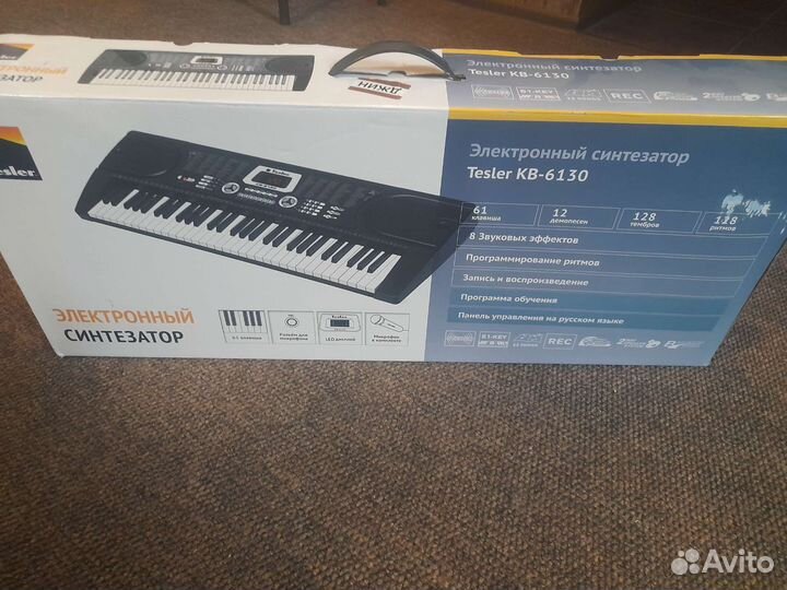 Электронный синтезатор tesler kb6130