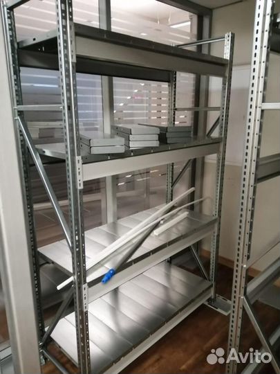 Стеллажи металлические