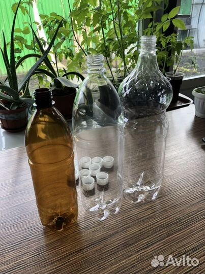 Бутылка пластиковая