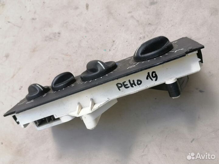 Переключатель отопителя (печки) Renault 19 1992-02