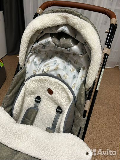 Санки коляска nika 7 8K