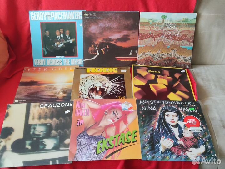 Пластинки виниловые