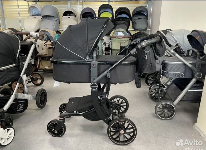 Коляска 2 в 1 luxmom новинка