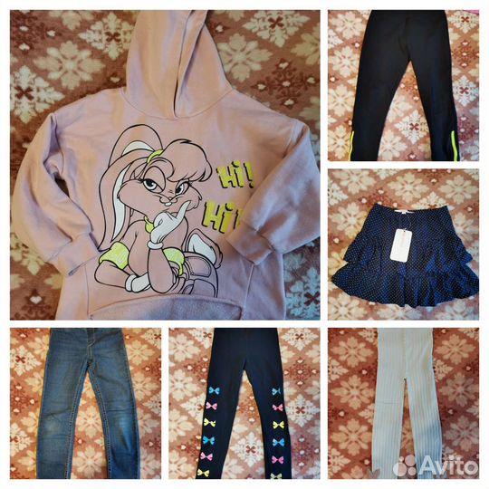 Вещи на девочку 122-128